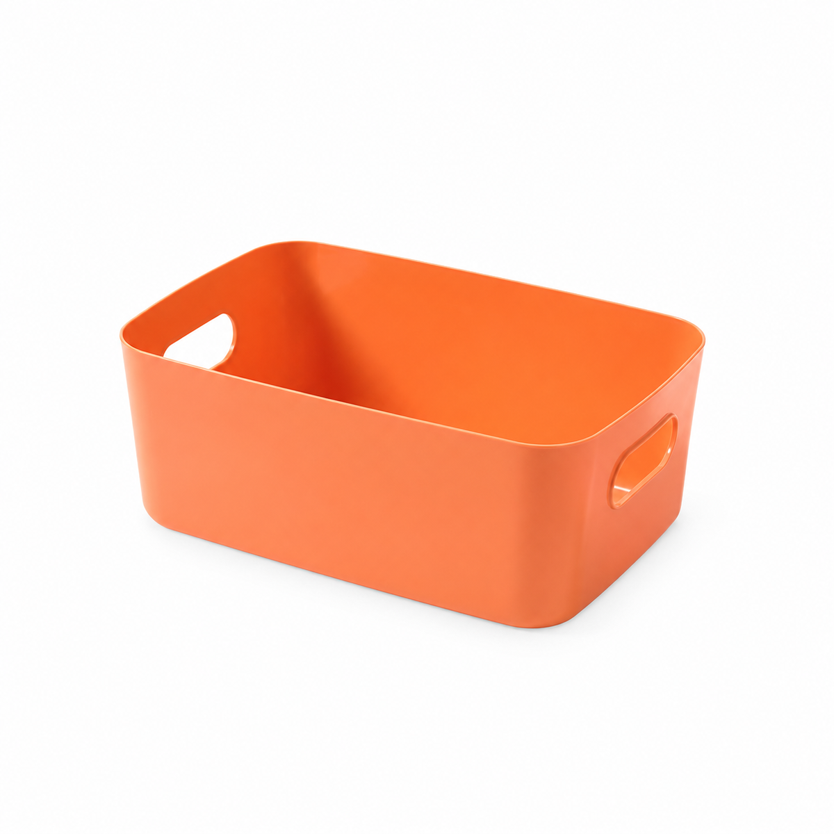 Orange förvaringskorg