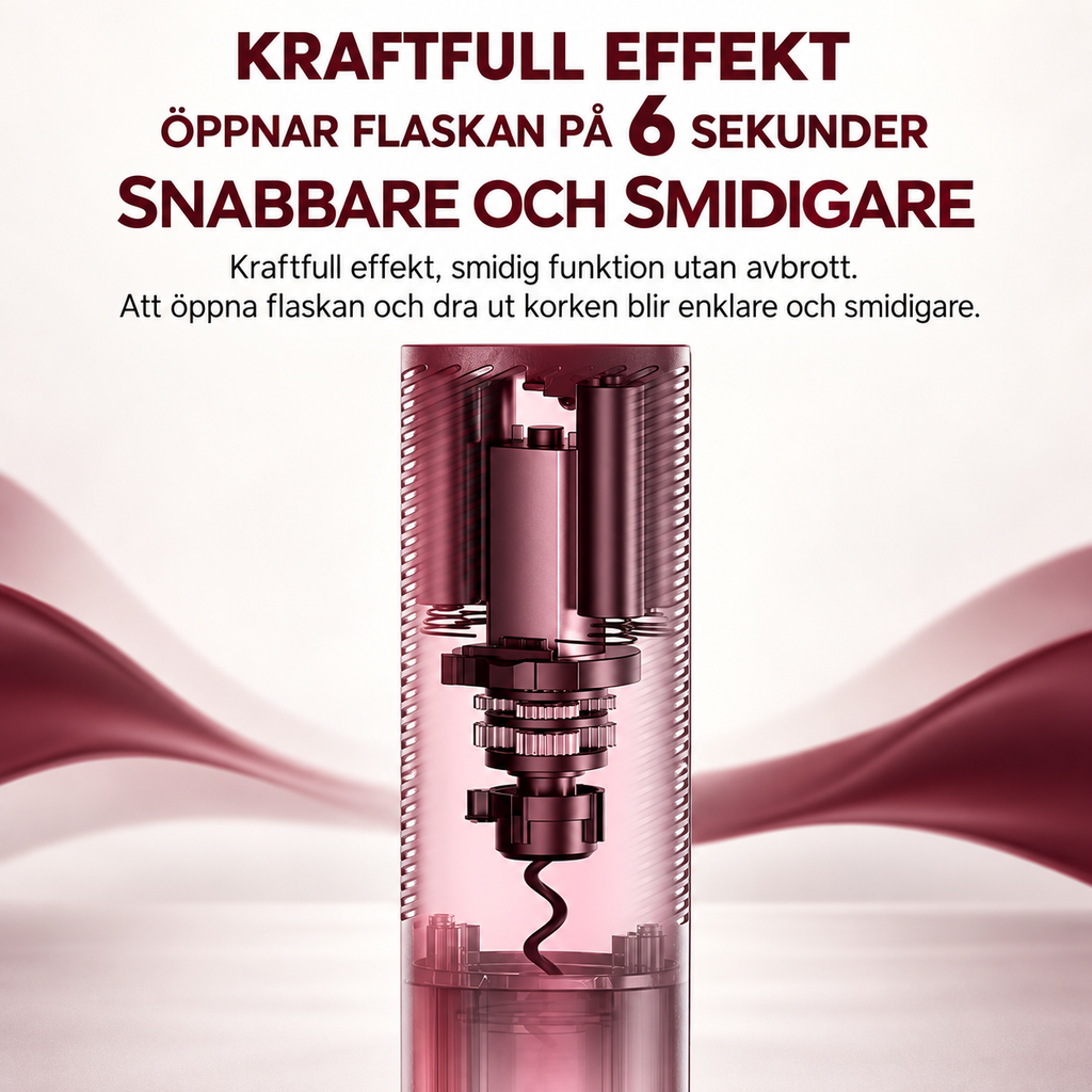 USB-laddningsbar vinöppnare på köksbänk – Hemval