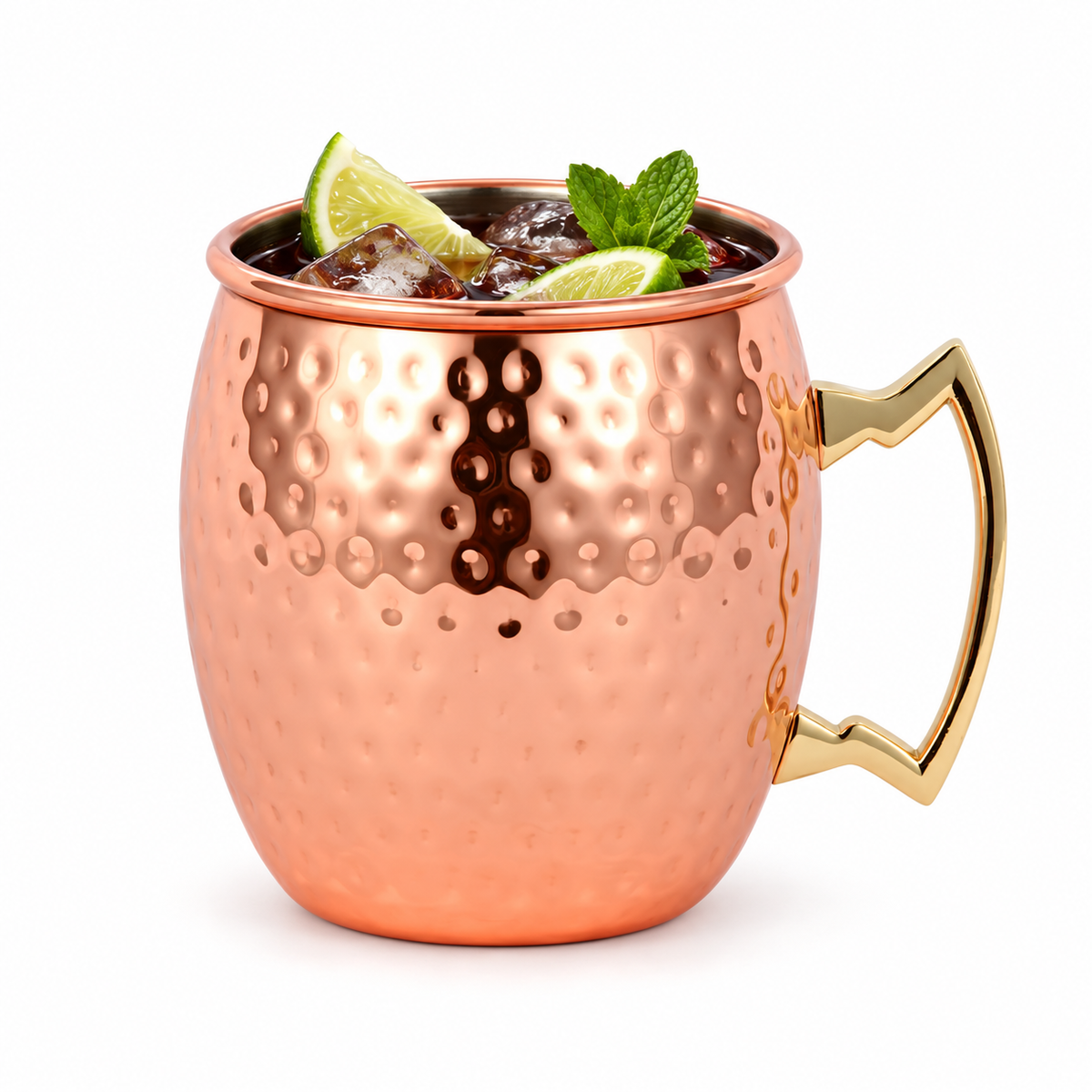 Enskild Moscow Mule-mugg i koparfärgat rostfritt stål, 500 ml