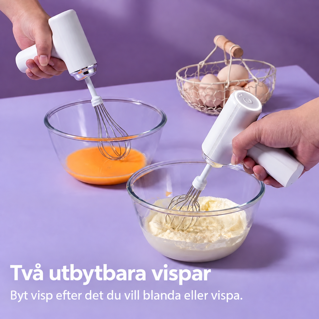 Sladdlös Elvisp i Flera Färger