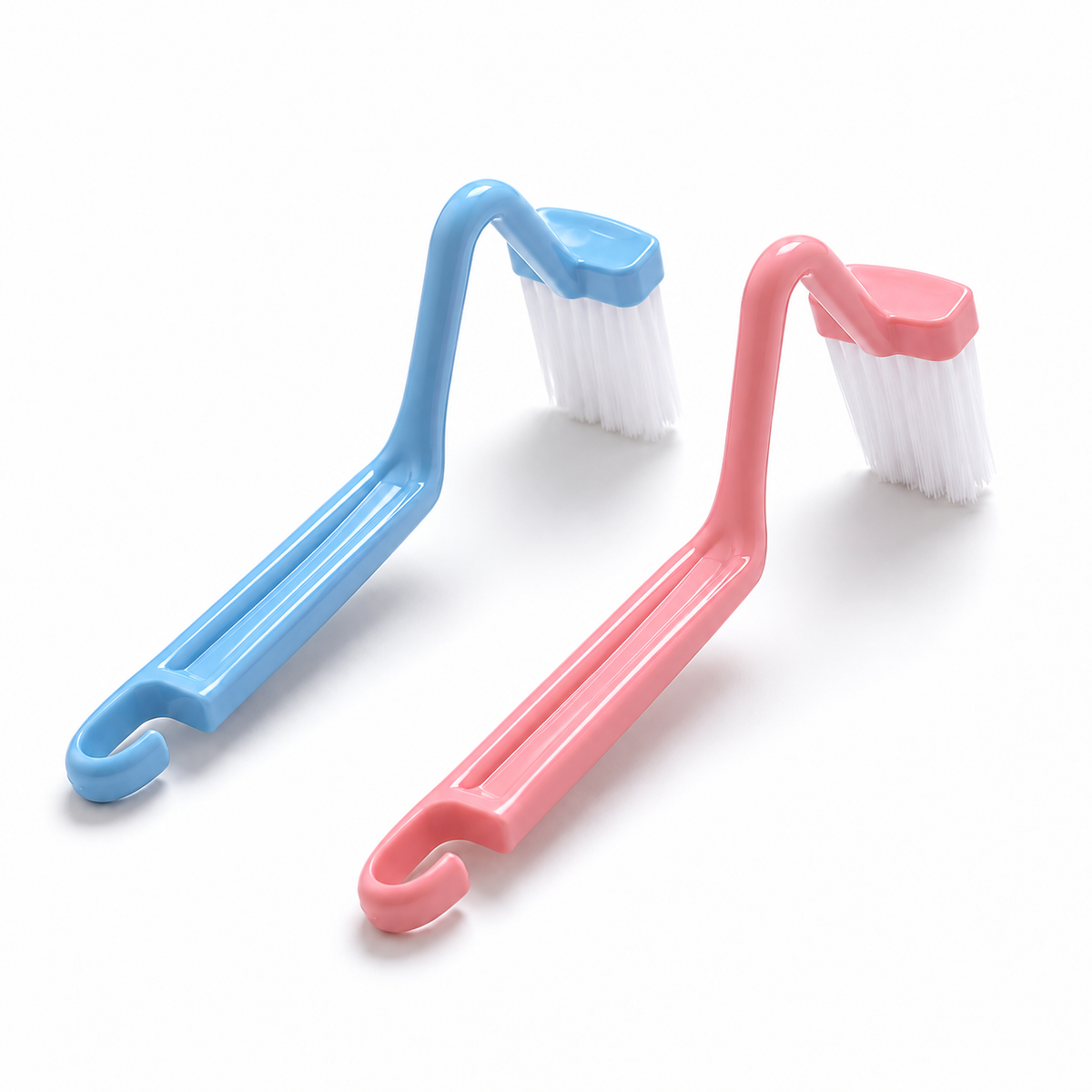 2-pack V-formade toalettborstar